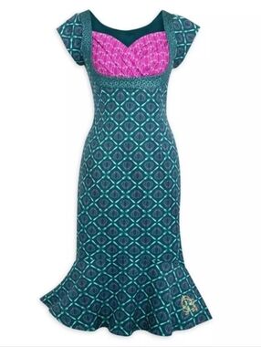 Disney Parks Dress Shop Ariel The Little Mermaid Fit and Flare Dress XL